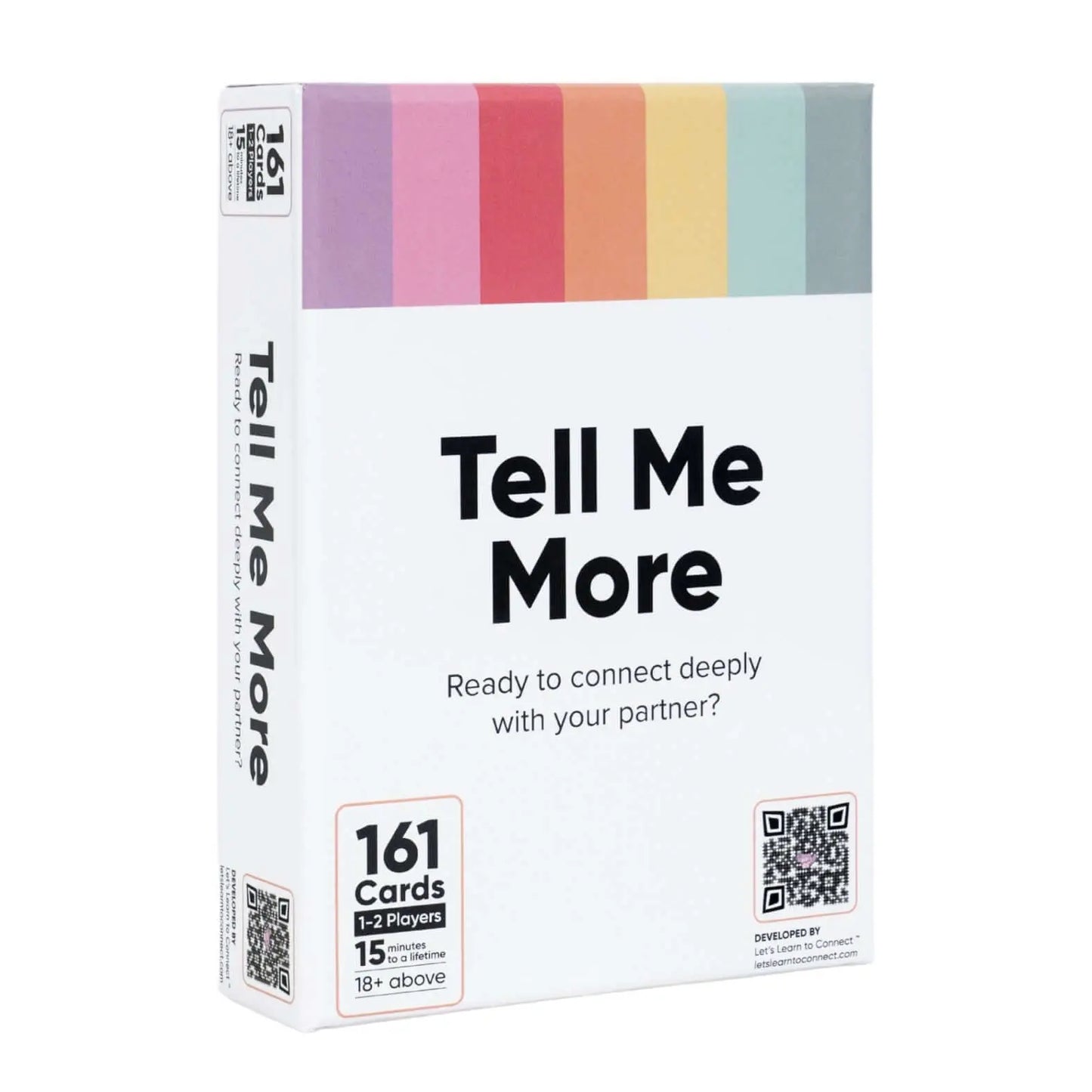 Tell Me More™ - Build Intimacy and Trust With Your Partner Let's Learn to Connect