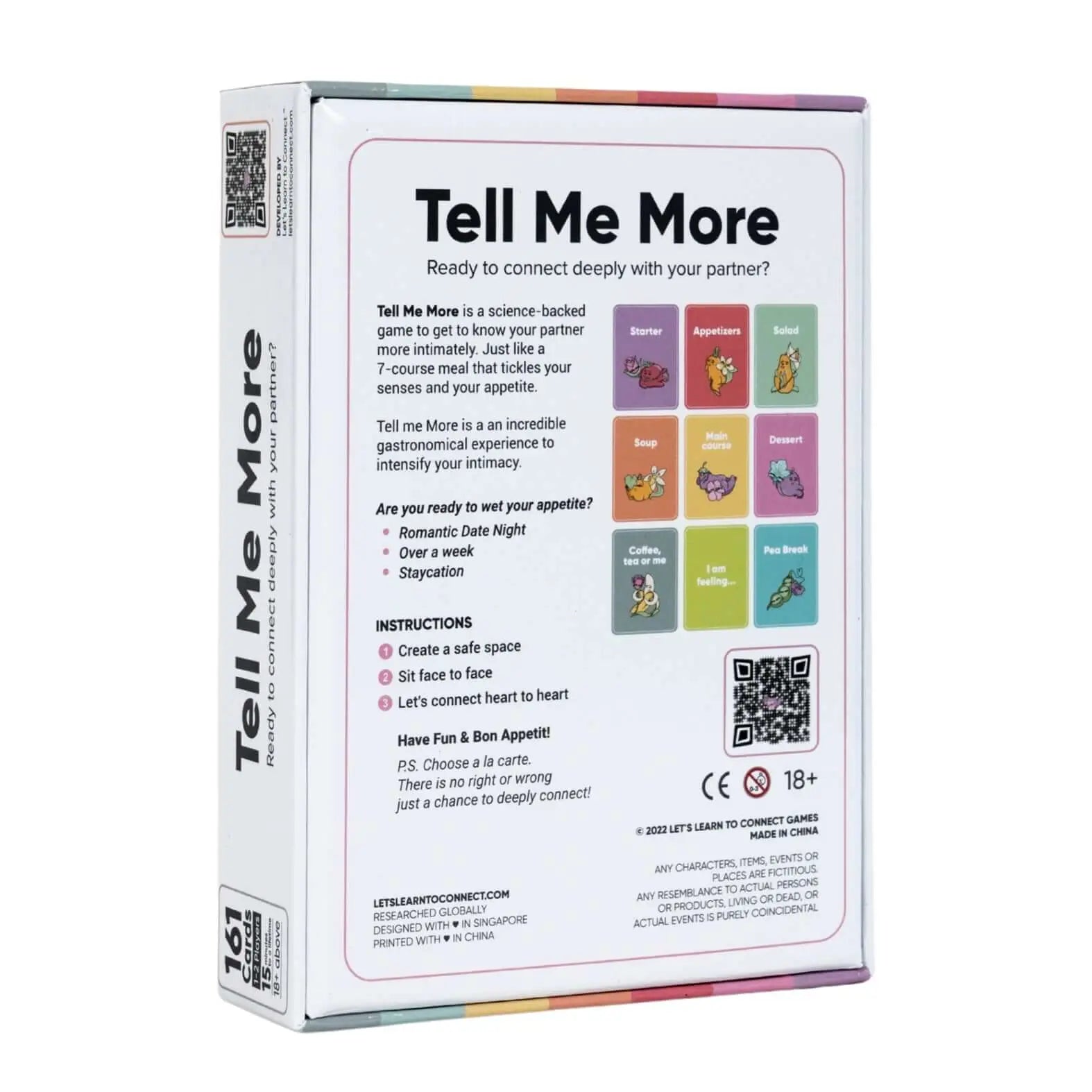 Tell Me More™ - Build Intimacy and Trust With Your Partner Let's Learn to Connect